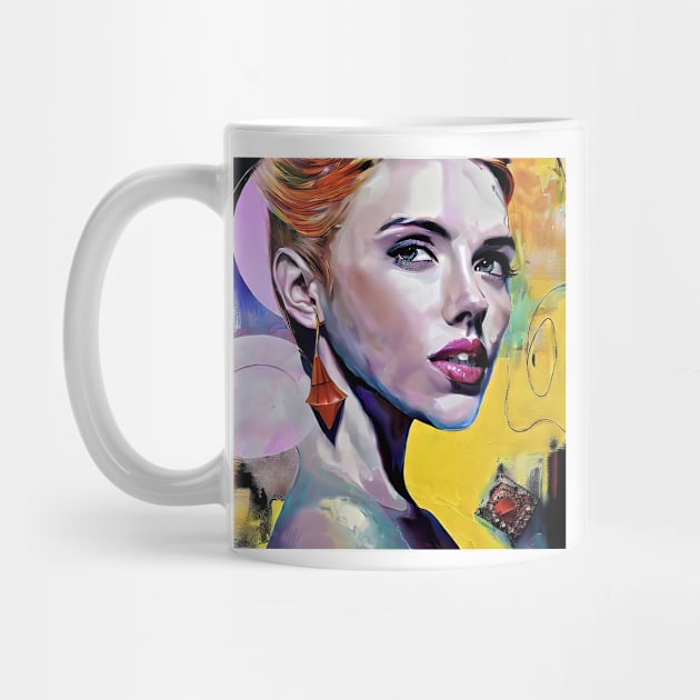 Face of  Scarlett  Johansson by bogfl